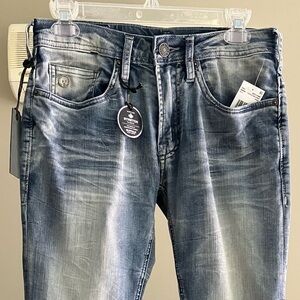 NWT Buffalo Evan-X slim straight men's jeans